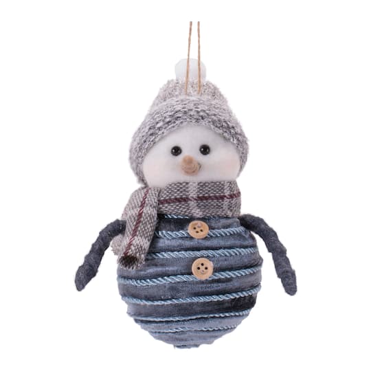 Melrose 13.25" Snowman Ornaments, 6ct.